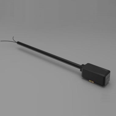 Connector met kabel voor Externe voeding Enkelfasige 25 mm SuperSlim magneet Rail