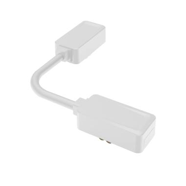 Connecteur d'Angle Flexible pour Rail Magnétique SuperSlim Suspendu/Encastré 25mm 48V