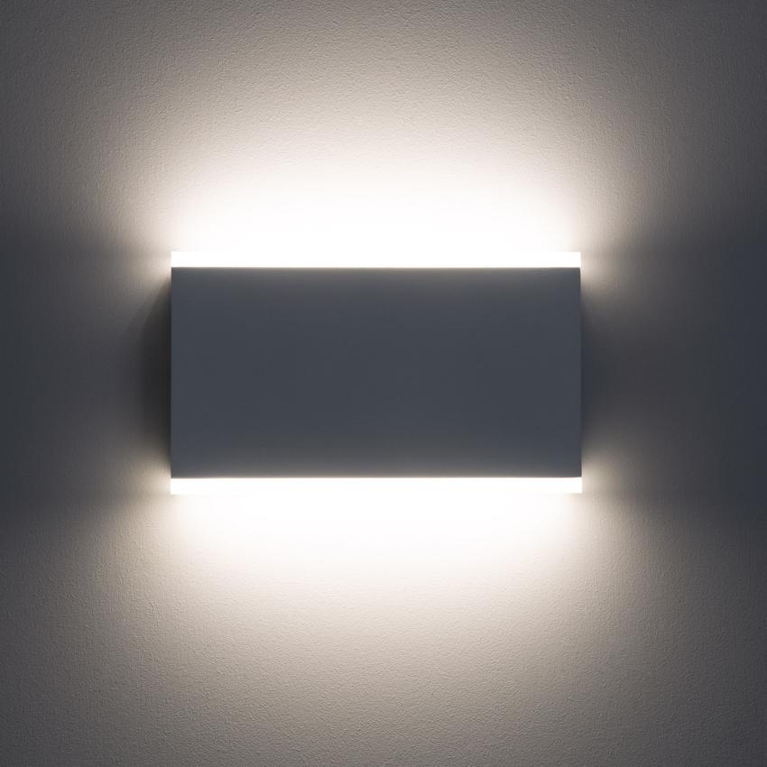 Product of Hera 10W Outdoor Double Sided Illumination Rectangular Black LED Wall Lamp