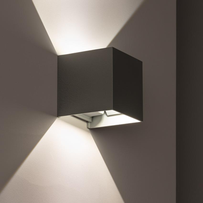 Produkt od Oboustranné Venkovní Nástěnné LED Svítidlo 6W Hliníkové Eros v Šedé