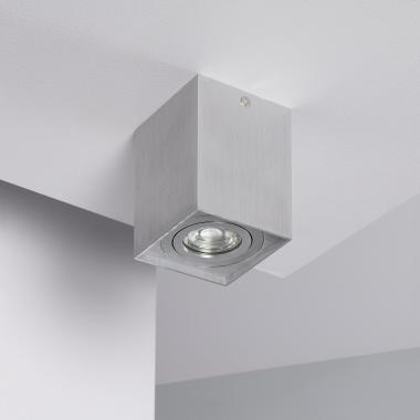 Jaspe Aluminium Ceiling Lamp in Silver