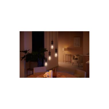 Product van LED Lamp  Filament  E27 7W 550 lm ST64 PHILIPS Hue White Ambiance