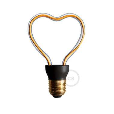 Żarówka Filament LED E27 8W 330 lm Ściemnialna Creative-Cables Art Heart SEG50148