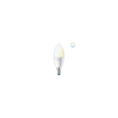 Ampoule LED Intelligente WiFi + Bluetooth E14 470 lm C37 CCT Dimmable WIZ 4.9W