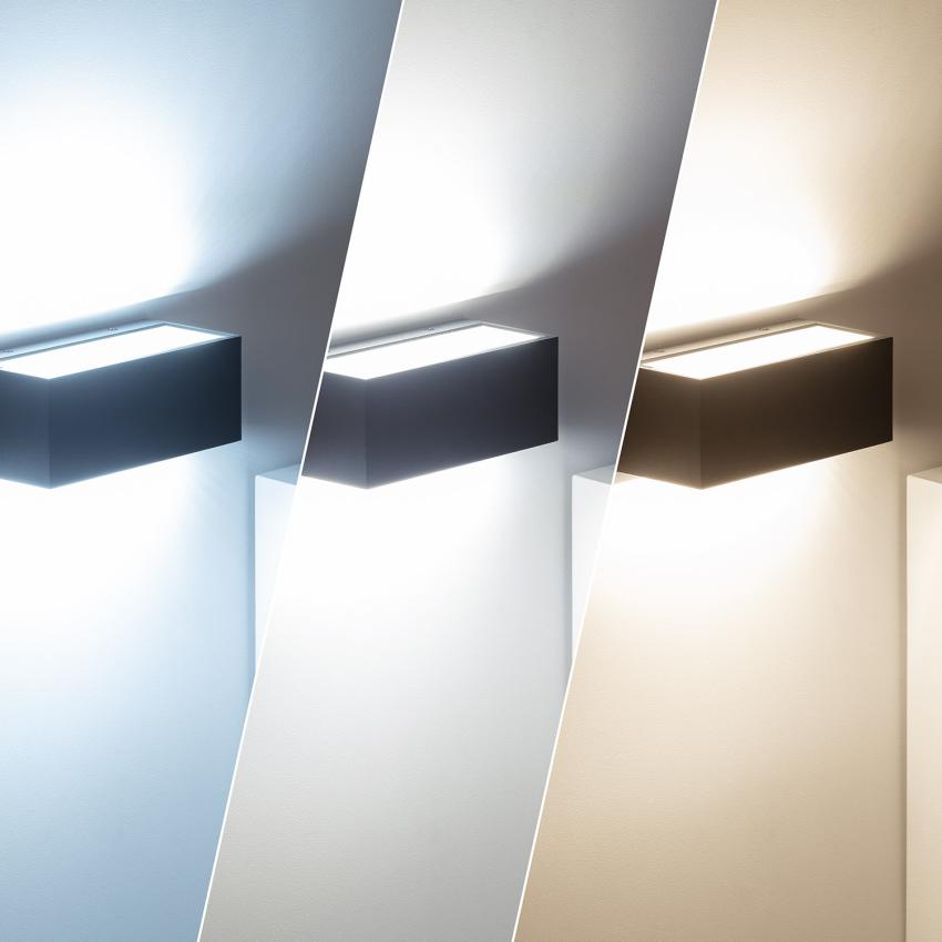Produkt od Venkovní Nástěnné LED Svítidlo 16W Gropius Hliníkové Dvojité Osvětlení CCT dle Výběru