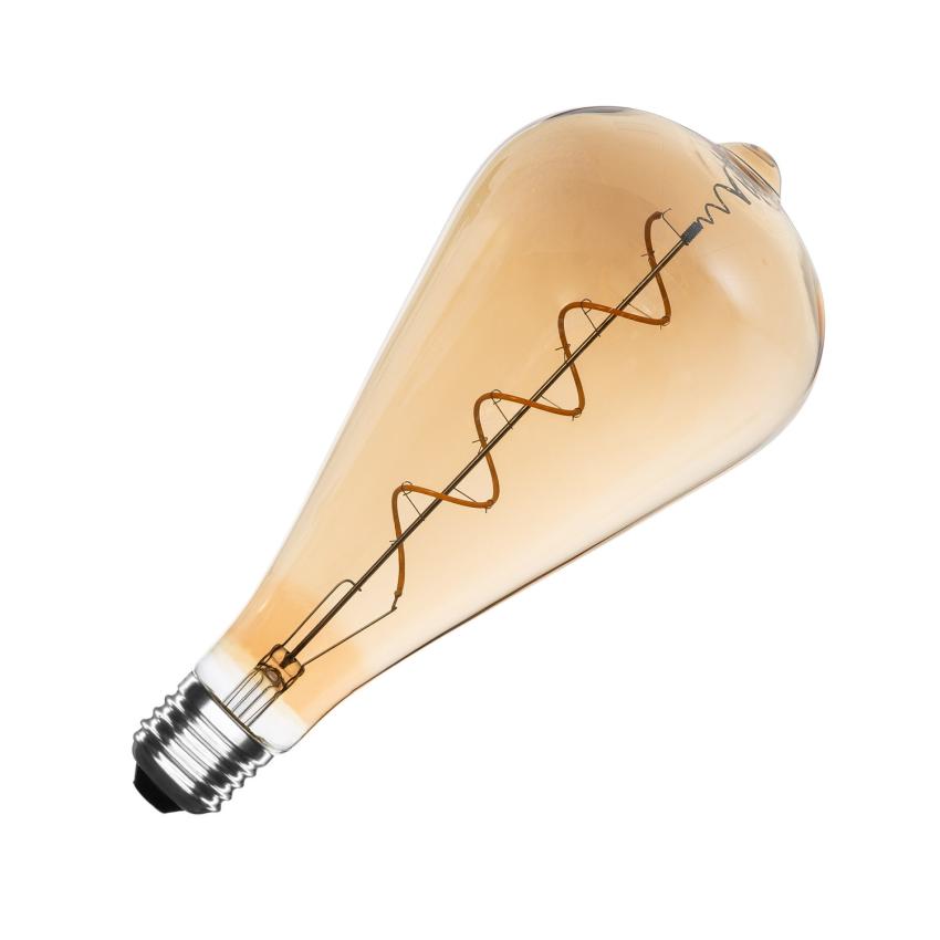 Product of 4W 400lm Amber Big Lemon E27 Filament LED Bulb ST115