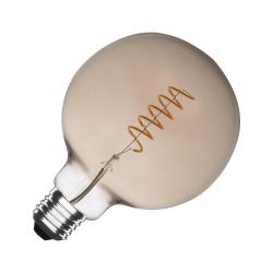 Product Lampadina Filamento LED E27 G125 4W Regolabile Spirale Smoke  