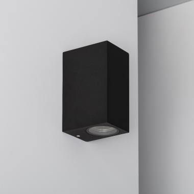 Miseno Black Aluminium Double Sided Lighting Outdoor LED Surface Lamp