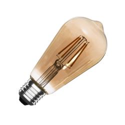 Product LED Lamp Filament E27 6W 495 lm ST58 Smoke 