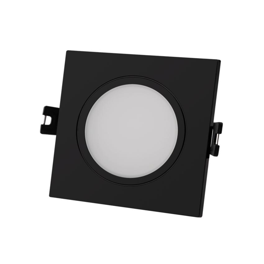 Prodotto da Portafaretto Downlight Quadrato IP65 per Lampadina LED GU10 / GU5.3 Foro Ø75 mm 