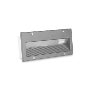 Balise LED Extérieure 5.5W Encastrable au Mur Micenas Gris Urbain LEDS-C4 05-9832-Z5-CM