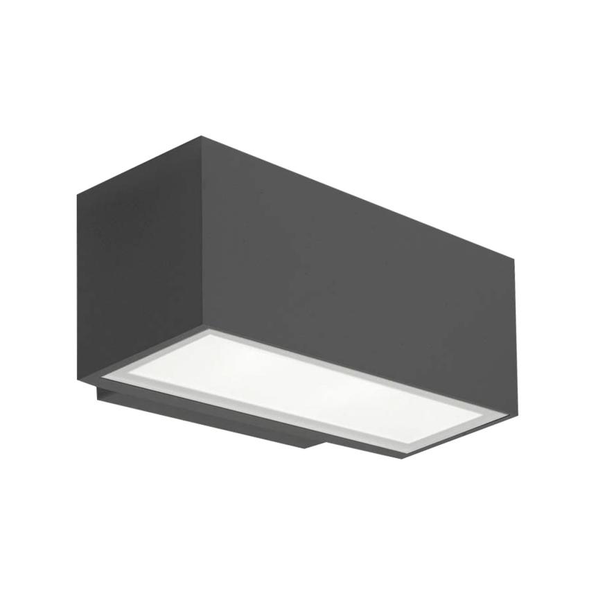 Product of 17.5W Afrodita Double Sided Urban Grey LED Surface Lamp IP65 LEDS-C4 05-9911-Z5-CL