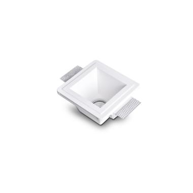 Product Portafaretto Downlight Integrazione Cartongesso Quadrato per Lampadina LED GU10 / GU5.3 Foro 153x153 mm UGR17