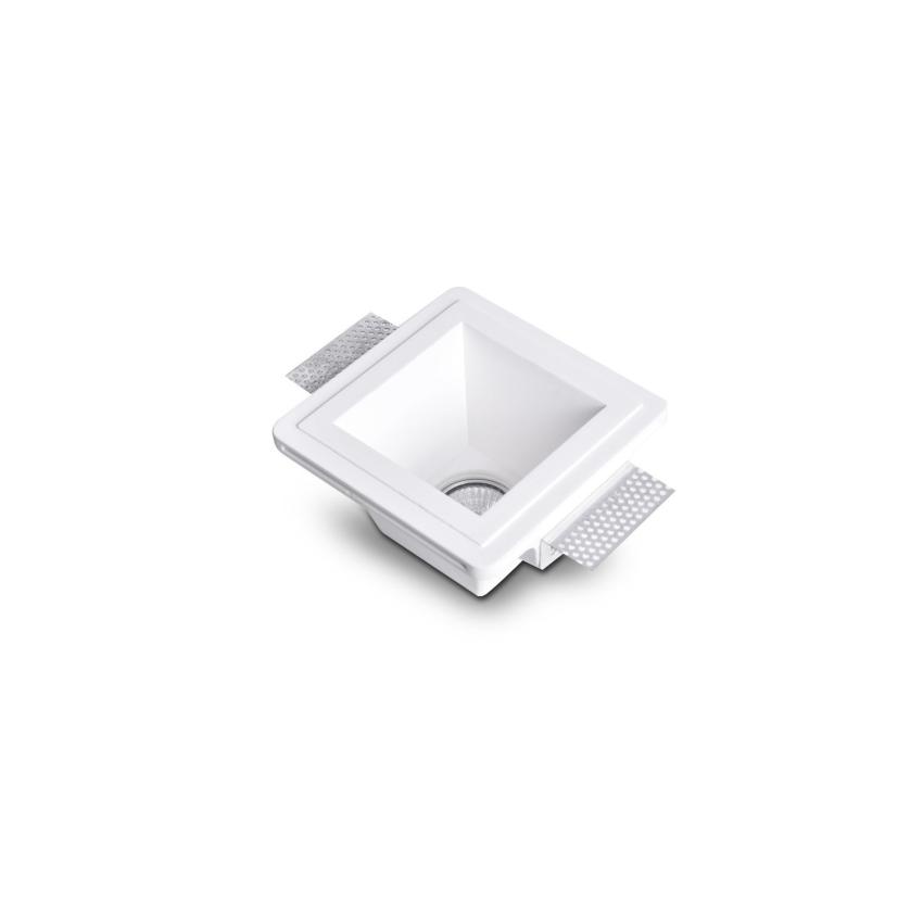 Product van Downlight Ring intergratie Pleisterwerk/Pladur Vierkant  voor LED Lamp GU10 / GU5.3 Cut 153x153 mm UGR17