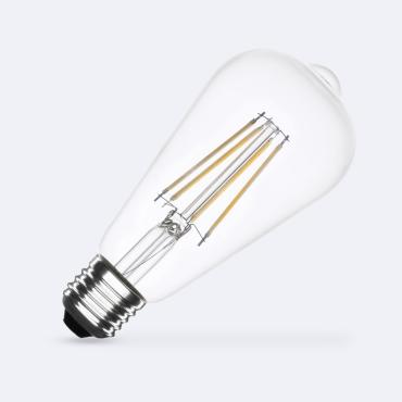 Product LED Filamentní Žárovka E27 8W 1055 lm ST64 Stmívatelná 