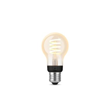 LED Filamentní Žárovka E27 7W 550 lm A60 PHILIPS Hue White Ambiance
