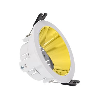 Downlight-Ring Konisch Versetzt für LED-Glühbirne GU10 / GU5.3 Ausschnitt Ø 75 mm