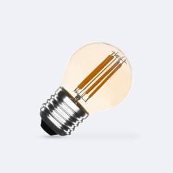 Product LED Filamentní Žárovka E27 4W 470 lm G45 Stmívatelná Gold