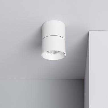 Stropní LED Svítidlo 7W Hliníkové Kruhové New Onuba v Bílé