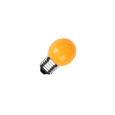 Product of Pack of 4u  E27 G45 3W LED Bulbs in Orange 300lm 