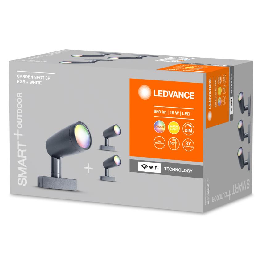 Produkt od Venkovní LED Svítidlo RGBW 14,5W Smart+ WiFi IP65 LEDVANCE 4058075478497  