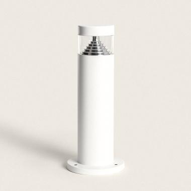 5W Inti Stainless Steel Outdoor Bollard in White 30cm