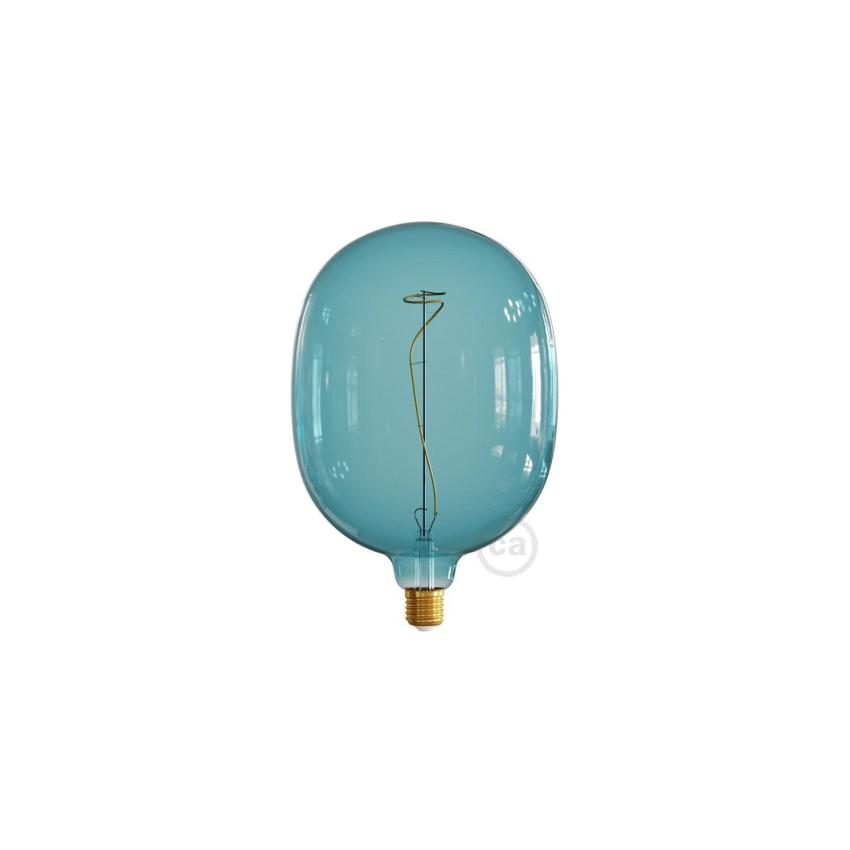 Product van LED-Lamp Filament Dimbaar  E27 4W 100 lm  Creative-Cables Egg Ocean Blue