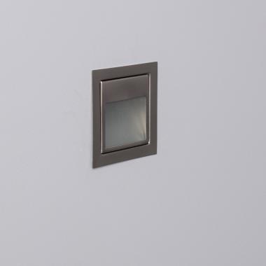 1.5W Larry LED Step Light with a Steel Finish