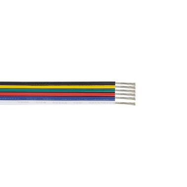 Rolka 100m Kabel Elektryczny Płaski 0.5mm² do Taśm LED