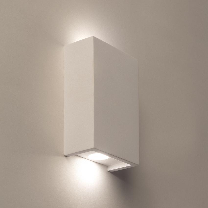 Product van Wandlamp LED Gips Dubbelzijdige Verlichting met Batterij Emerald 