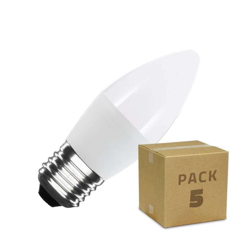 Product van Pack 5st  LED Lampen E27 5W 400 lm C37