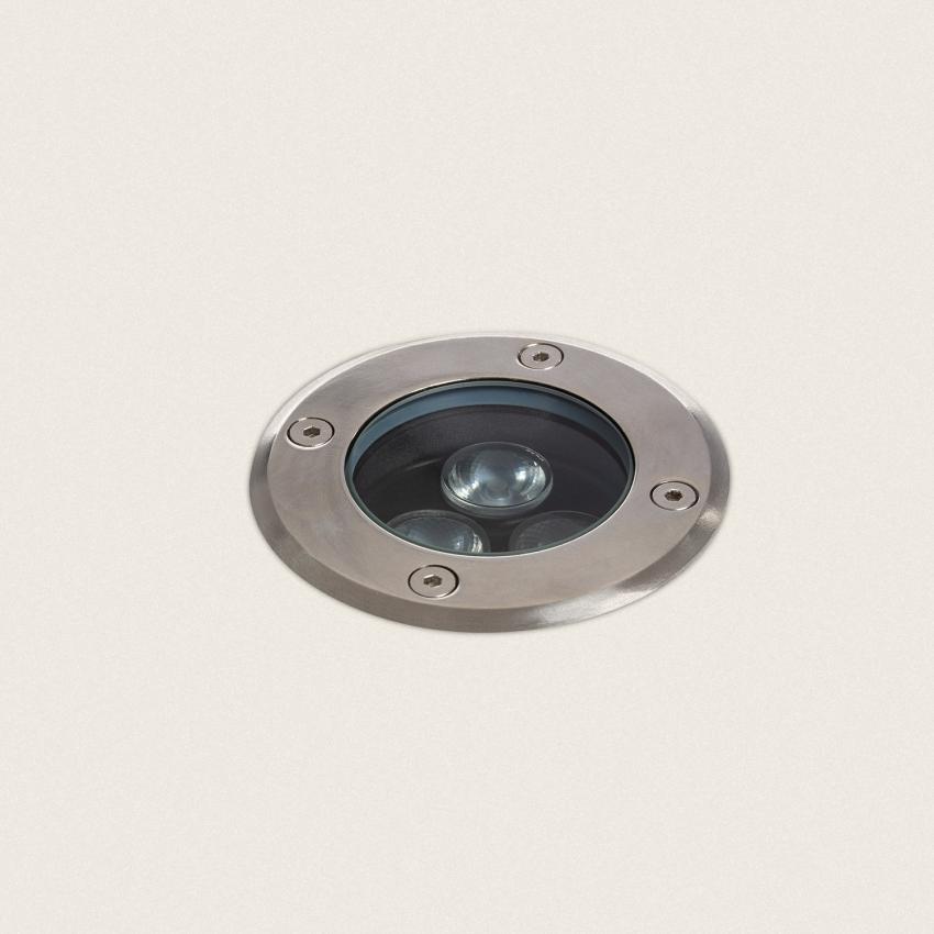 Product of 3W Inox Solid Recessed Ground LED Outdoor Spotlight