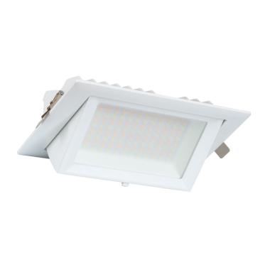 Spot Downlight LED 48W Rectangulaire Orientable SAMSUNG 130 lm/W LIFUD Coupe 210x125 mm