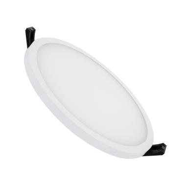 Dalle LED Ronde High Lumen 16W LIFUD Coupe Ø135mm