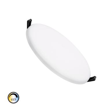 Dalle LED 18W Ronde CCT Surface Coupe Ø 160 mm IP54