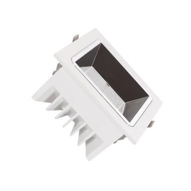 Downlight LED 10W Kwadratowy (UGR15) LuxPremium CRI90 LIFUD Cięcie 100x100 mm