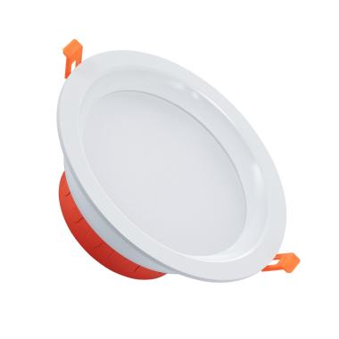 Podhledové Downlight LED Svítidlo 16W IP44 Flicker Free Výřez Ø 165 mm Lux