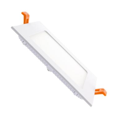 Dalle LED 12W Carrée Extra-Plate Coupe 152x152 mm
