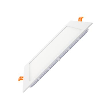 Product van LED Downlight Super Slim Vierkant 20W Zaag Maat 215x215 mm