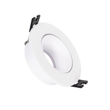 Product Portafaretto Downlight Circolare Basculante per Lampadina LED GU10 / GU5.3 Foro Ø75 mm