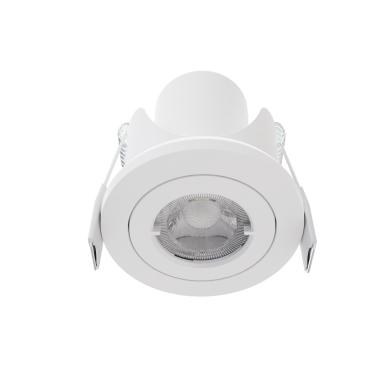 Naświetlacz Downlight LED 6W Okrągły Biały Wycięcie Ø120 mm