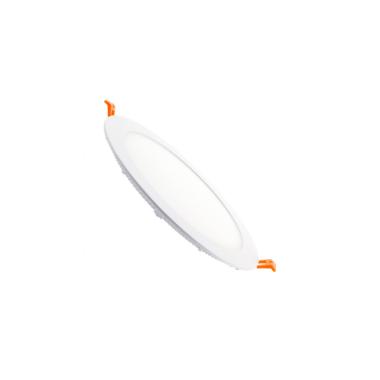 Dalle LED 18W Ronde Extra-Plate LIFUD Coupe Ø 195 mm