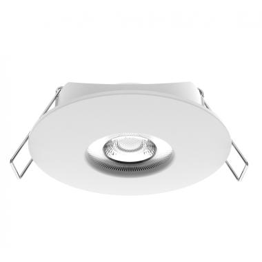 Faretto Downlight LED Orientabile Circolare 5W IP44 Foro Ø68 mm