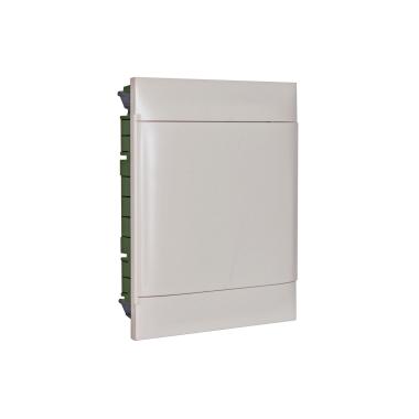 Zápustná Skříňka Practibox S pro Běžné Příčky s Hladkými Dveřmi 2x12 Moduly LEGRAND 135042