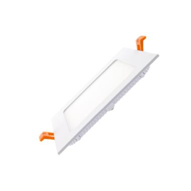 9W Square SuperSlim LED Downlight with 130x130 mm Cut-Out