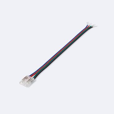Product Hippo Connector met Kabel om Ledstrip te koppelen  RGB/RGBIC COB 24V DC IP20 Breedte 10mm