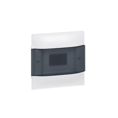 Boîte d'Encastrement Practibox S pour Cloisons Préfabriquées Porte Transparente 1x12 Modules LEGRAND 135071