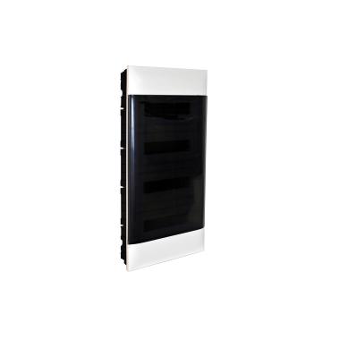 LEGRAND 137059 Practibox S Flush-mounted Box for Conventional Partition walls 4x18 Modules Smooth Door