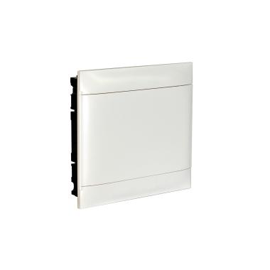 Zápustná Skříňka Practibox S pro Montované Příčky s Hladkými Dveřmi 2x18 Moduly LEGRAND 137067