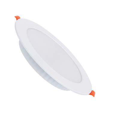 Zestaw 40 Downlight LED 12W Ściemnialny Okrągły Slim Biała Neutralna Wycięcie Ø 140 mm